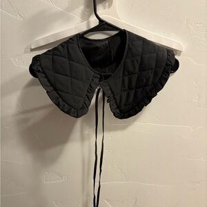 large tie on peter pan collar